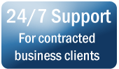 24/7 Support for Contracted Business Clients